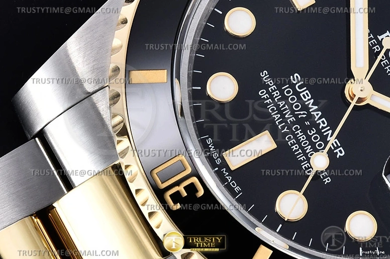 0501 Submariner 116613LN 904L YG SS Black GMF V2 VR DailyWear 1089